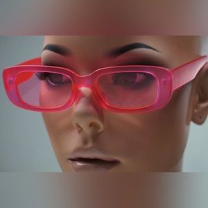Hot Pink Sunglasses